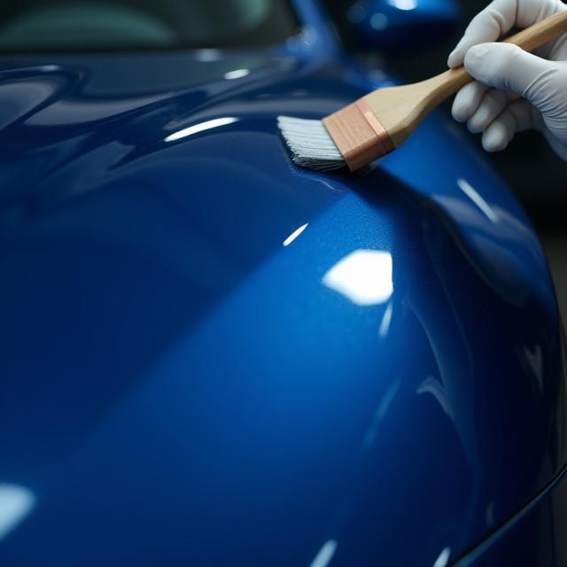 Ceramic coating application